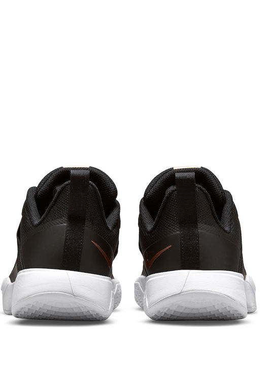 Nike Court Vapor Lite Women's Tennis Shoes for Hard Courts Black / Mtlc Red Bronze / White