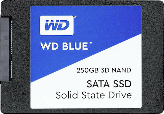 Western Digital SSD Albastru 3D 250GB Tip M.2 Cu Conexiune SATA III WDS250G2B0B Bulk