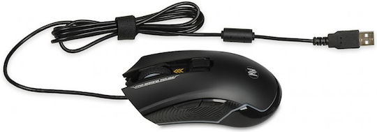 iBox Aurora A-3 RGB Gaming Ποντίκι 6200 DPI Μαύρο