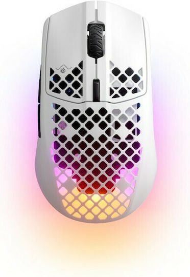 SteelSeries Aerox 3 (2022 Edition) Wireless RGB Gaming Mouse 18000 DPI Snow
