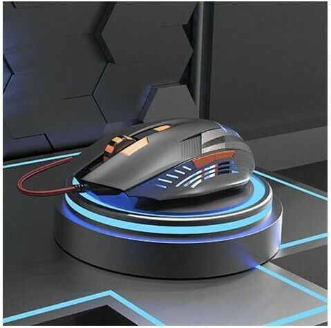 Ezra AM07 Laser Gaming Gaming Maus Schwarz