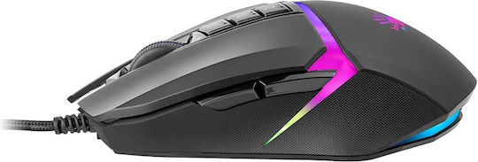 A4Tech Bloody W60 MAX Stone RGB Геймърска Мишка 10000 DPI Черен
