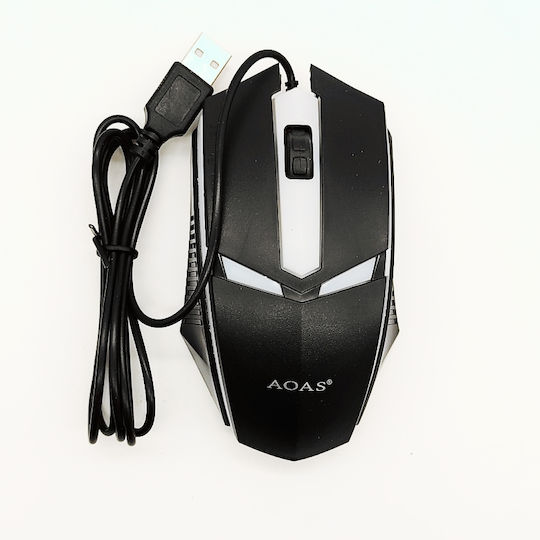 Aoas Aoas V01 RGB Gaming Ποντίκι Μαύρο