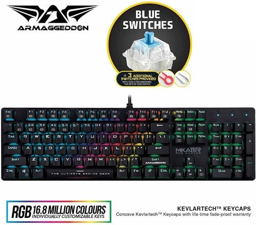 Armaggeddon Falcon III RGB Gaming Mouse 10000 DPI Black