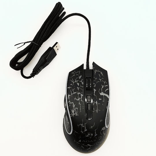Aoas Aoas K10 RGB Gaming Mouse 3200 DPI Negru