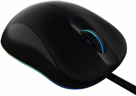 Meetion GM19 RGB Gaming Ποντίκι 6400 DPI Μαύρο