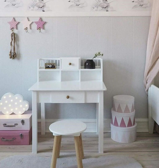 Jabadabado Star Kinder Wandhaken Einzelhaken Hölzernes Pink 36x6x16εκ. 3Stück