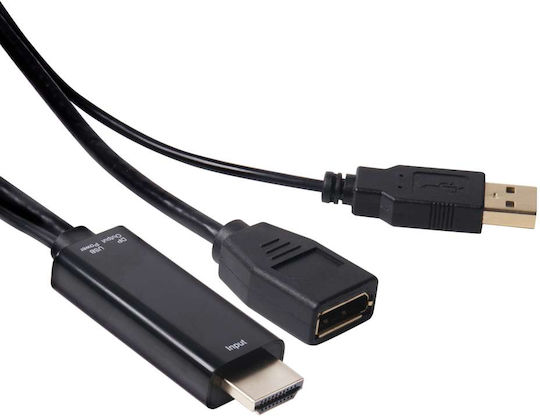 Club3D Converter HDMI male to DisplayPort male 1pcs (CAC-2330)