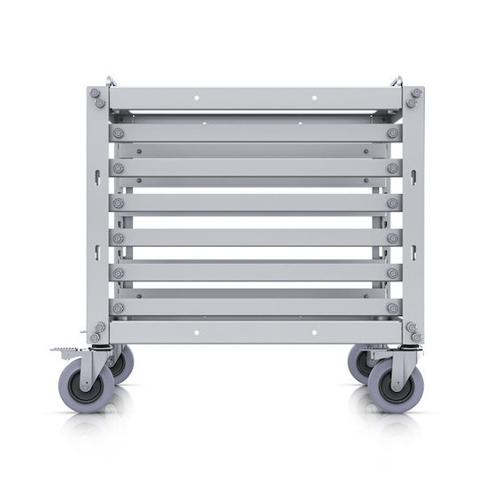 Ubiquiti Επιτοίχια Καμπίνα Rack 6U Γκρι U-RACK-6U-TL