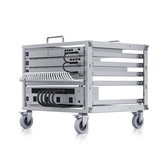Ubiquiti Επιτοίχια Καμπίνα Rack 6U Γκρι U-RACK-6U-TL