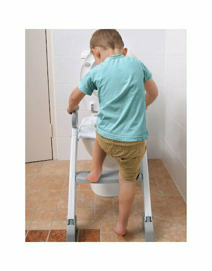 Dreambaby Toddler Toilet Seat with Footrest & Handles White