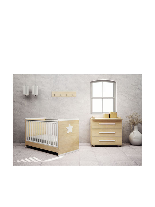 Casababy Κούνια Primo Natural & White