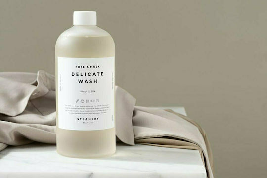 Steamery Stockholm Delicate Συμπυκνωμένο Υγρό Απορρυπαντικό για Πλύσιμο στο Χέρι με Άρωμα Rose & Musk για Μάλλινα Ρούχα 750ml (25 Μεζούρες)