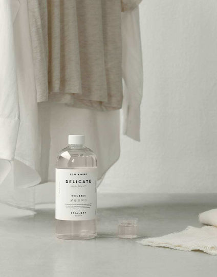 Steamery Stockholm Delicate Συμπυκνωμένο Υγρό Απορρυπαντικό για Πλύσιμο στο Χέρι με Άρωμα Rose & Musk για Μάλλινα Ρούχα 750ml (25 Μεζούρες)
