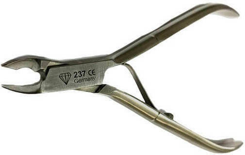 Solingen Pro Diamond 237 Nail Nippers Inox Single Spring 11cm with Bit Length 5mm