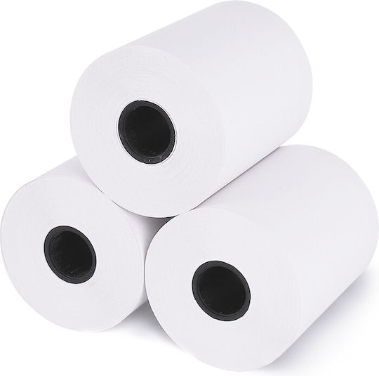 Cash Register Paper Tape W80xD50mm 25m