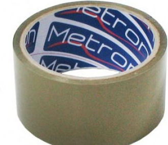 Metron Silent Packaging Film 48mm x 50m Brown 6pcs Brown 535.1.07353