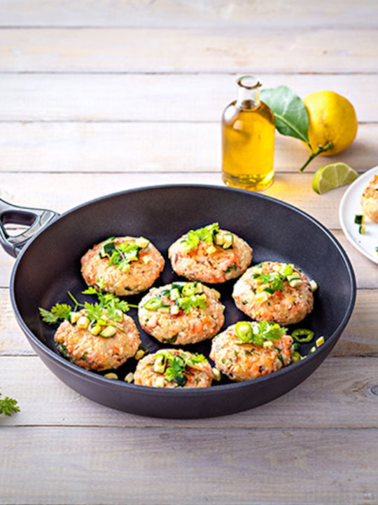 Pyrex Origin+ Τηγάνι από Αλουμίνιο με Αντικολλητική Επίστρωση 24cm