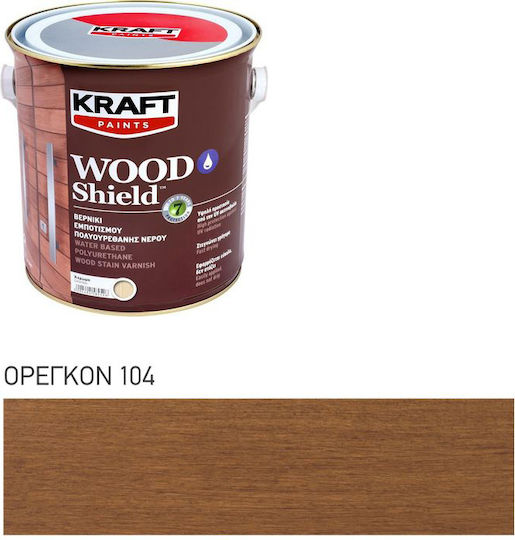 Kraft Wood Shield Пропитка Полиуретан 104 Орегон Сатен 750мл