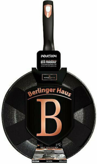 Berlinger Haus Black Rose Collection Тиган от Алуминий с Каменно Покритие 24см
