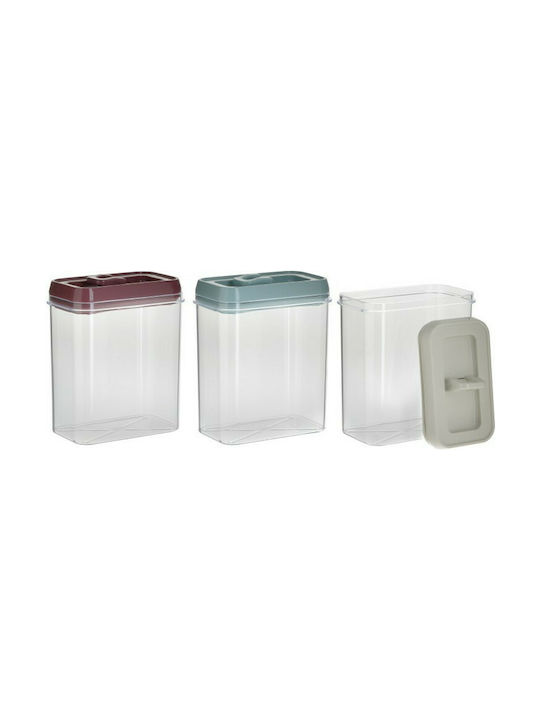 Click Box General Use with Lid Plastic Transparent 14x8x19cm