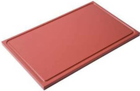 HDPE Red Cutting Board 26.5x32.5x1.2cm