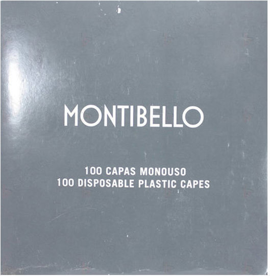 Montibello Haircut Cape Black 100pcs