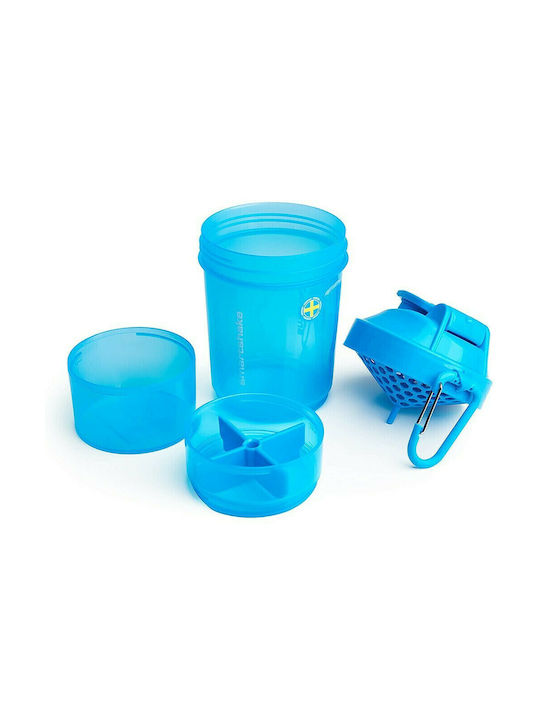 SmartShake Original2Go 3313 Shaker Πρωτεΐνης 600ml Πλαστικό Μπλε