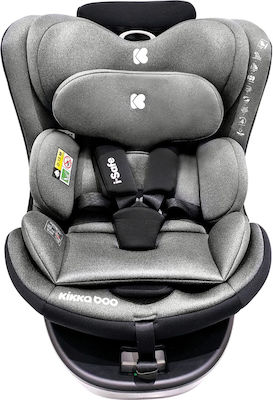 Kikka Boo I-Safe Baby Car Seat i-Size with Isofix Light Grey