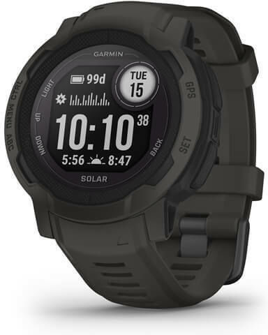 Garmin Instinct 2 Solar 45mm Wasserdicht Smartwatch mit Pulsmesser (Graphite)