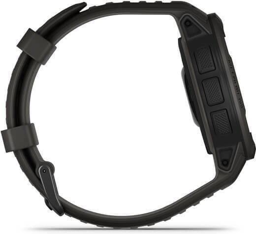 Garmin Instinct 2 Solar 45mm Αδιάβροχο Smartwatch με Παλμογράφο (Graphite)