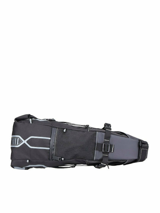 Wozinsky Large Roomy Saddle Седална торба за велосипед Черен WBB9BK