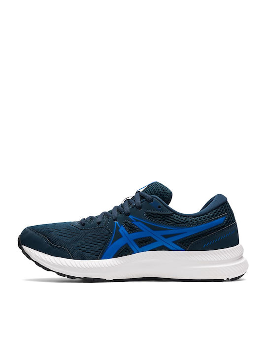 ASICS Gel-Contend 7 Ανδρικά Αθλητικά Παπούτσια Running French Blue / Electric Blue