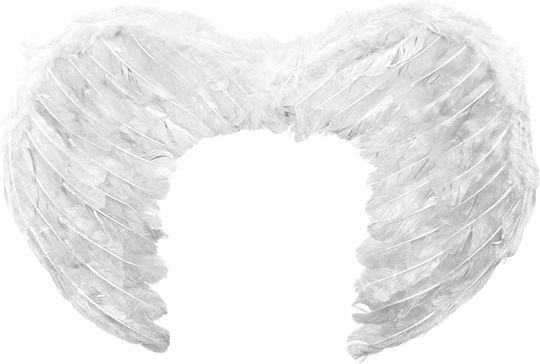 Carnival Wings White made of Plastic 1pcs