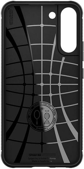Spigen Rugged Armor Back Cover Σιλικόνης 2mm Μαύρο (Galaxy S22 5G)