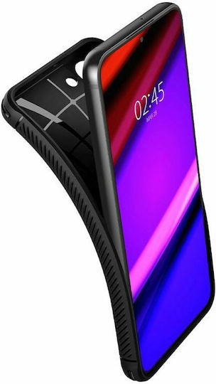 Spigen Rugged Armor Back Cover Σιλικόνης 2mm Μαύρο (Galaxy S22 5G)