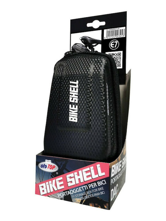 Ototop Bike Shell E7 Τσαντάκι Σέλας Ποδηλάτου Μαύρο 6688OT190/OTO