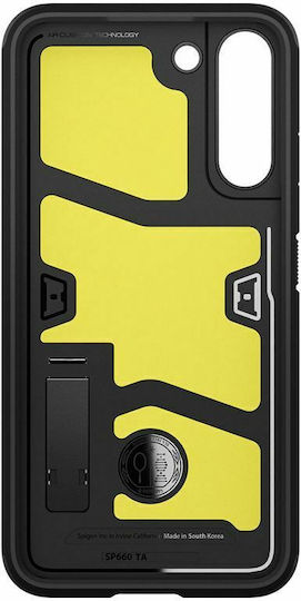 Spigen Tough Armor Back Cover Plastic Black (Galaxy S22)