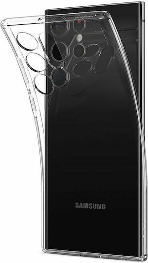 Spigen Liquid Crystal Back Cover Silicone Crystal Clear (Galaxy S22 Ultra)