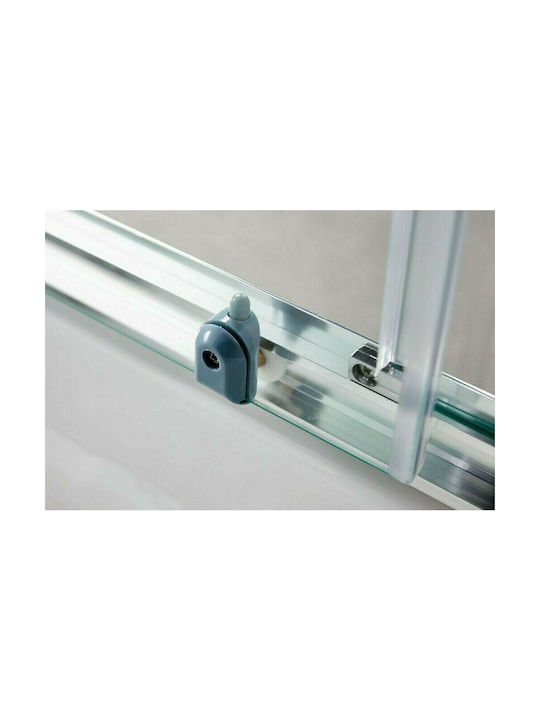 Tema Καμπίνα Ντουζιέρας με Συρόμενη Πόρτα 80x80x180cm Fabric