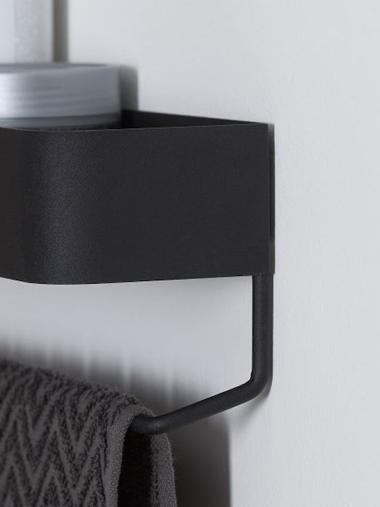 Sealskin Brix Επιτοίχια Ραφιέρα Μπάνιου Μεταλλική με 1 Ράφι 35x10x8cm