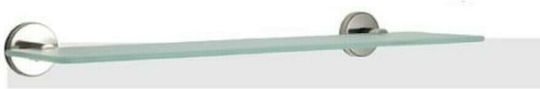 Tema Επιτοίχια Ραφιέρα Μπάνιου Γυάλινη 50x15x6cm Διάφανη