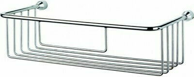 Tema Επιτοίχια Ραφιέρα Μπάνιου Inox με 1 Ράφι 30x15x11cm