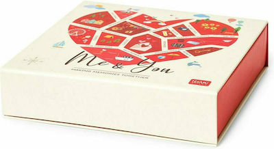 Legami Milano Memory Box Me & You 010384 Ενθύμιο Επιτραπέζιο για Ερωτευμένους 9x9εκ.