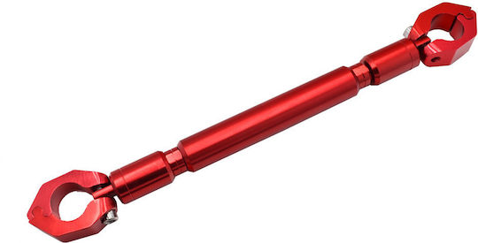 Motowolf Crossbar Bars for Motorcycle Mobile Mount 32 - 37.5cm Red