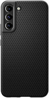 Spigen Liquid Air Umschlag Rückseite Silikon Matte Black (Galaxy S22 5G) ACS03987