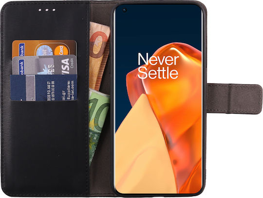 Volte-Tel Allure Magnet Wallet Δερματίνης Μαύρο (OnePlus 9 Pro)