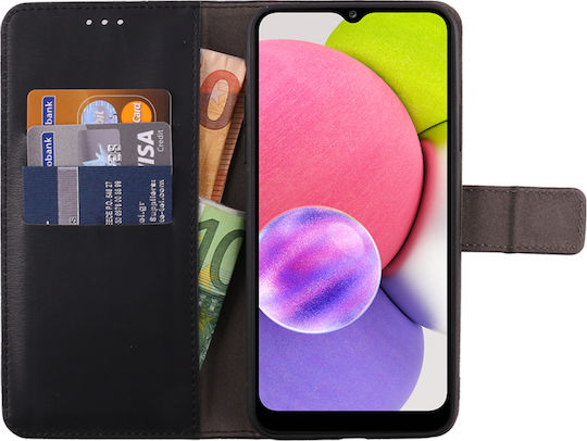 Volte-Tel Allure Magnet Wallet Synthetic Leather Black (Galaxy A03s)