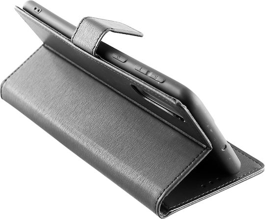 Volte-Tel Allure Magnet Brieftasche Synthetisches Leder Schwarz (Realme 7 Pro)