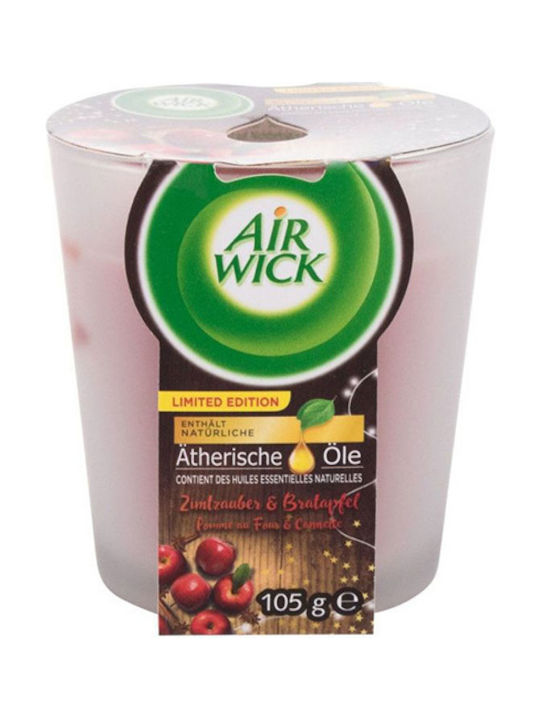 Airwick Αρωματικό Κερί Essential Oils σε Βάζο με Άρωμα Cinnamon Baked Apple 105gr